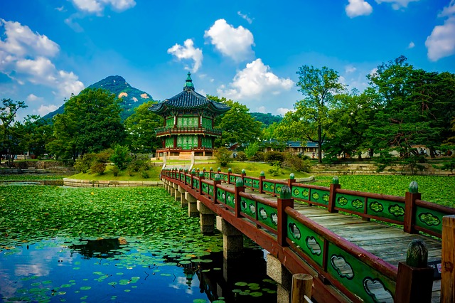 krása přírody v Korei